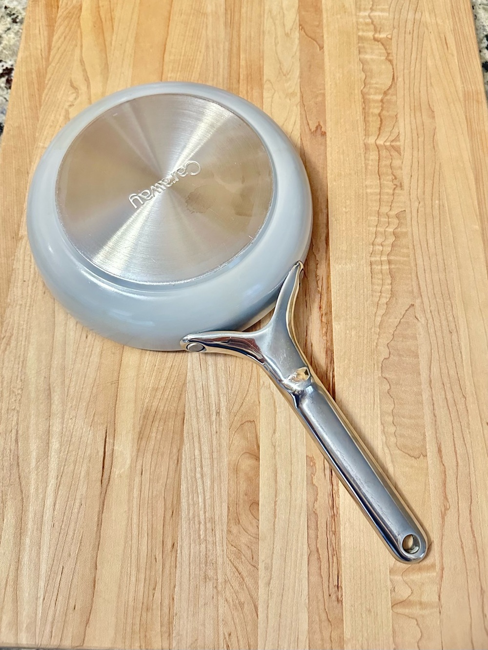 Caraway Mini Fry Pan Glossy Gray - Picture 4 of 9